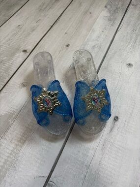 Disney Elsa Frozen Dress Up Heels Play Shoes